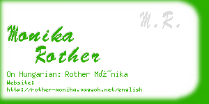 monika rother business card